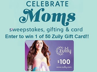 Zulily Celebrate Moms Sweepstakes