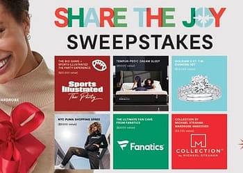 JCPenney Share The Joy Sweep & Instant Win Game